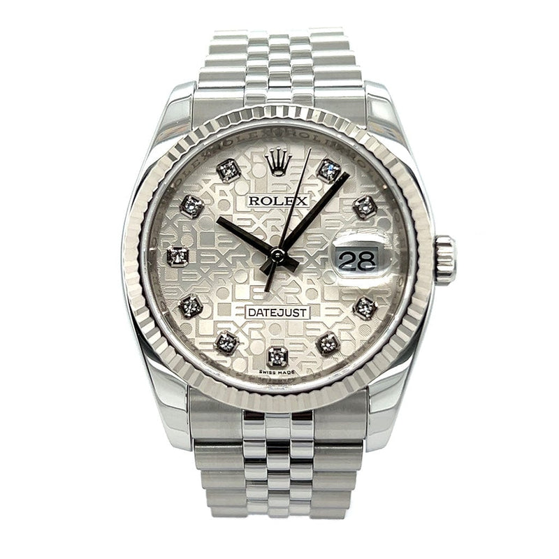 Rolex Datejust 36 Diamond Jubilee Dial 116234 - Pre-Owned