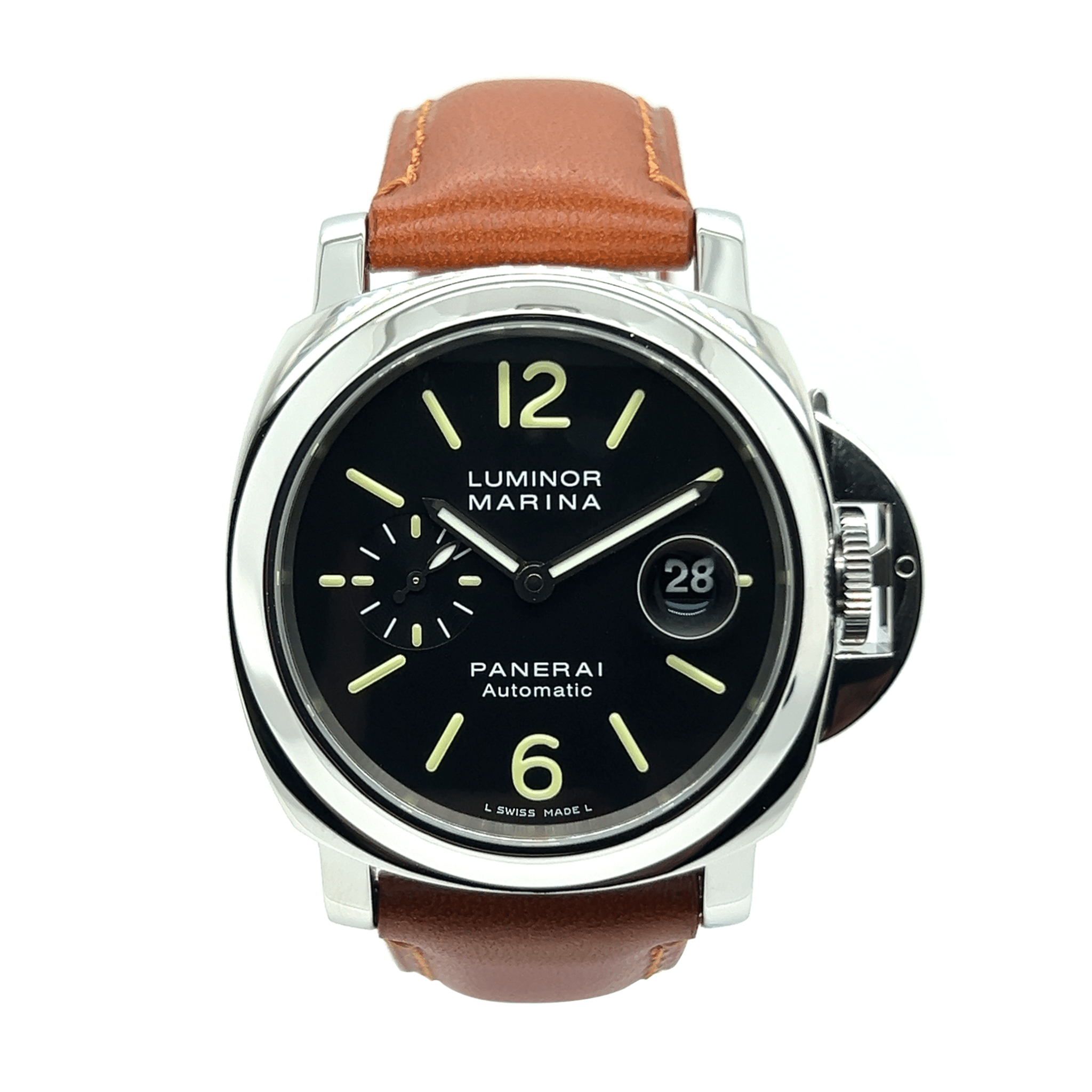 Panerai Luminor Marina Automatic Black Dial Men s Watch PAM01104