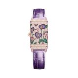 Pink Gold Reverso One Precious Flowers Women’s Watch Q3292435