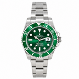 Rolex Hulk Oyster Perpetual Date Submariner 40MM Green 116610LV - Pre-Owned