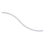 Rivière Platinum 10.33ctw Diamond Tennis Bracelet