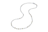 Platinum Multicolor Diamond Rivière Necklace – 14.87 Carats