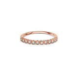 14kt Rose Gold Diamond Anniversary Band