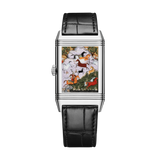 White Gold Reverso Tribute Enamel Men’s Watch Q39334S4
