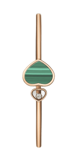 Happy Heart Bangle Malachite