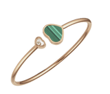 Happy Heart Bangle Malachite