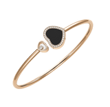 Happy Heart Bangle Onyx