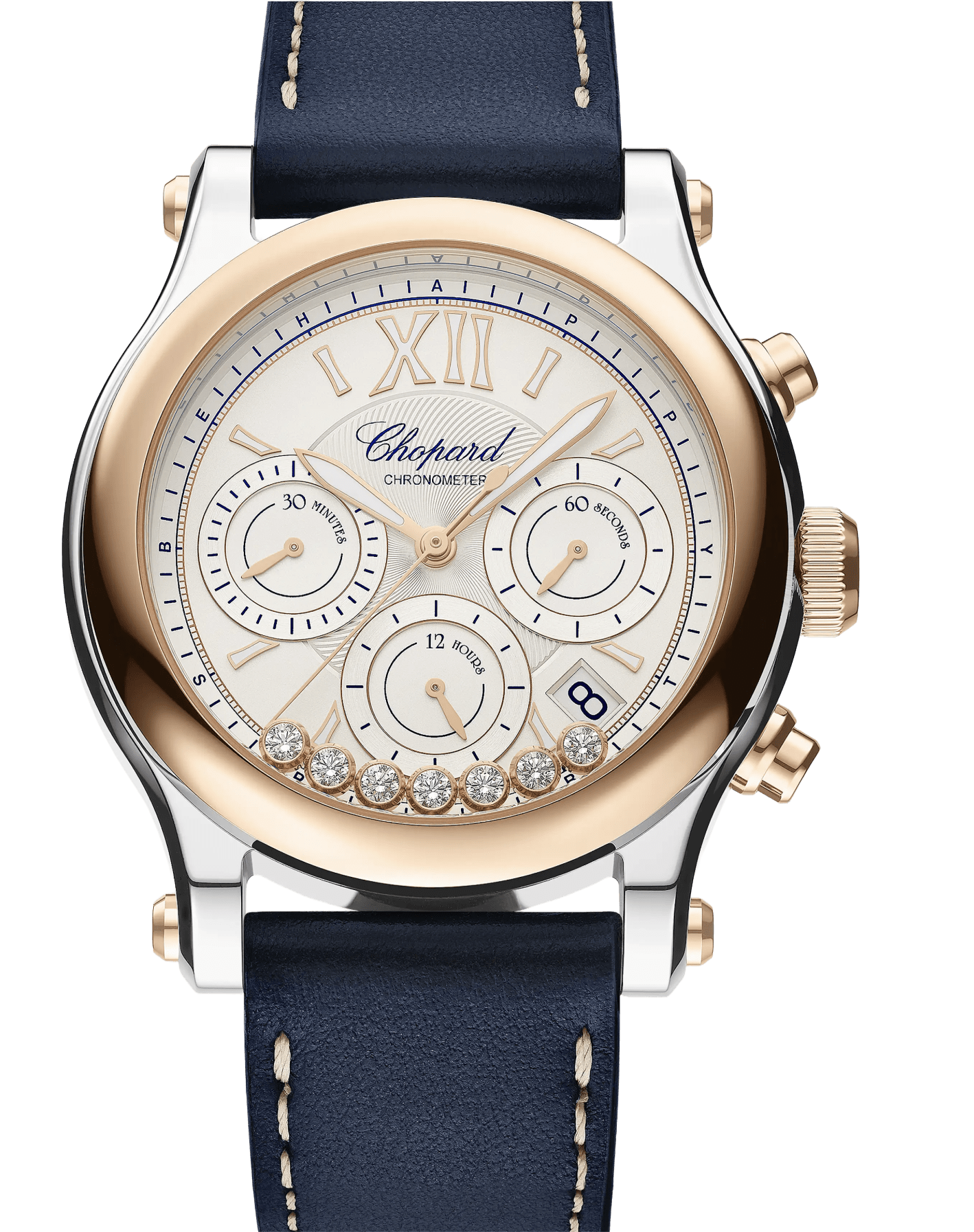 ☪︎ 園 Happy Sport Automatic 40 mm 278615-6001 – CJ Charles Jewelers