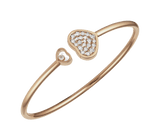 Happy Heart Bangle Diamonds