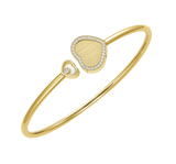 Happy Hearts Golden Hearts Bangle
