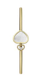 Happy Heart Bangle Mother of Pearl