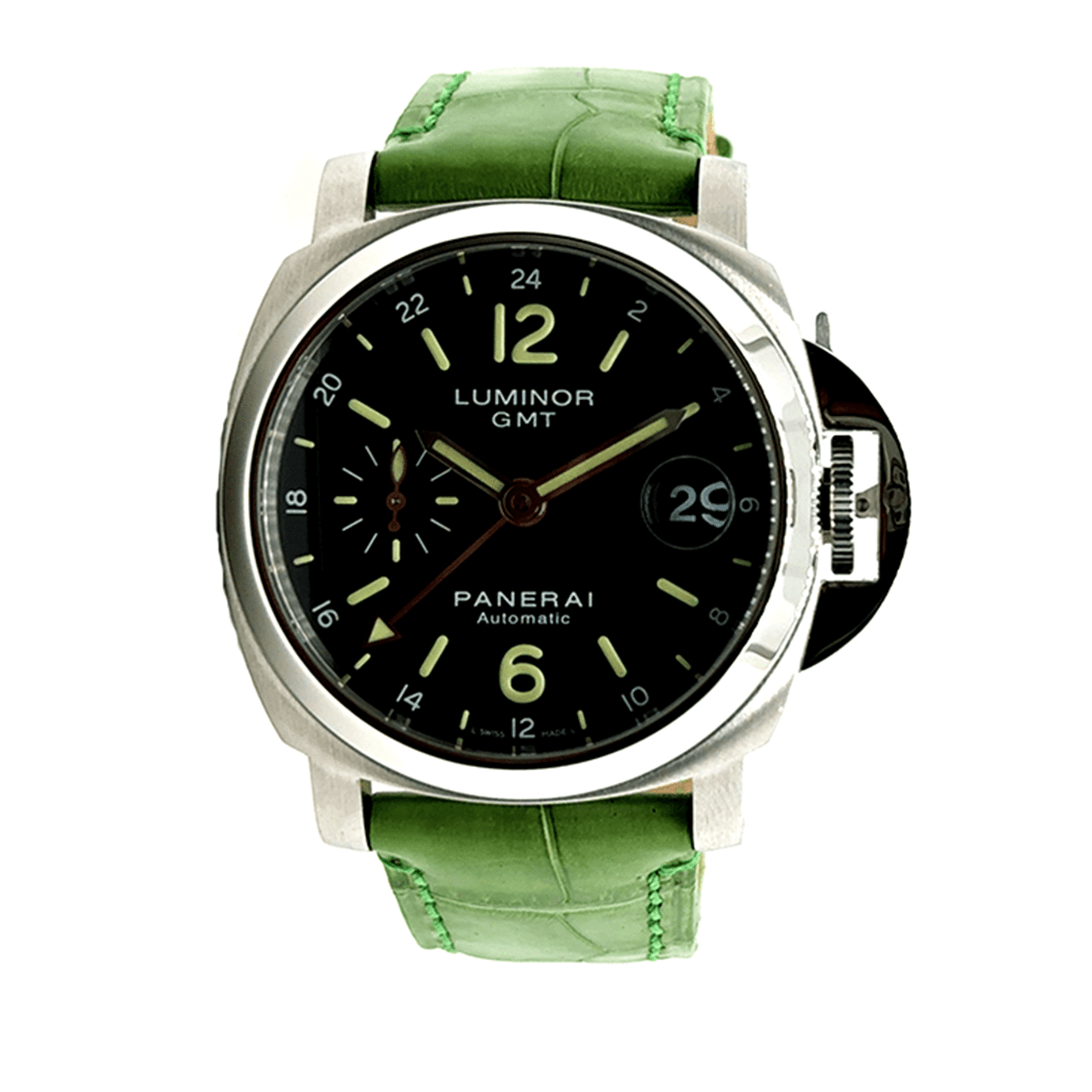 PANERAI LUMINOR GMT 40MM PAM00244- CERTIFIED PRE- OWNED – CJ