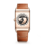 Pink Gold Reverso Tribute Geographic Men’s Watch Q714256J