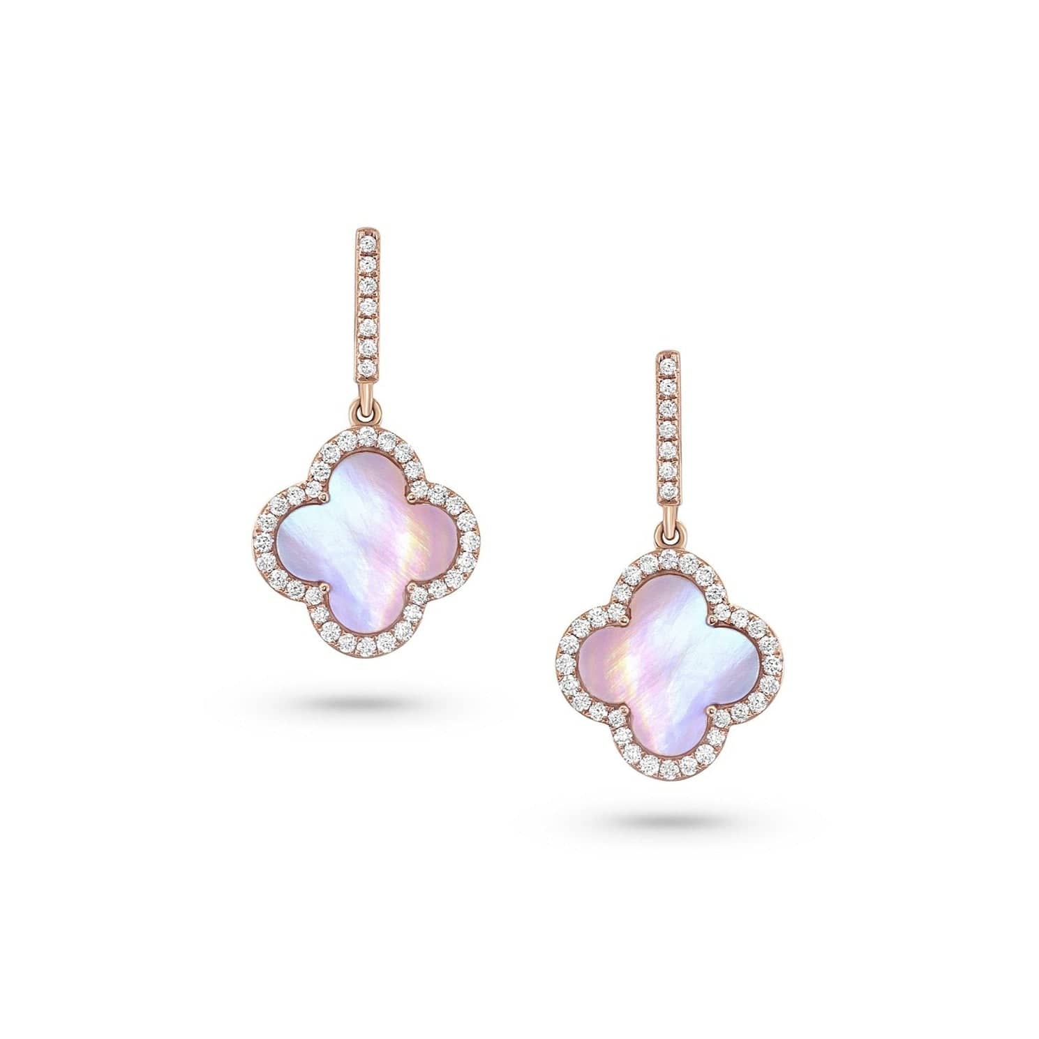 Quatrefoil earrings discount