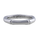 Carrera Y Carrera 18kt White Gold Band