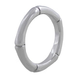 Carrera Y Carrera 18kt White Gold Band