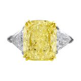 7ct Fancy Yellow Diamond Ring