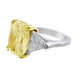 7ct Fancy Yellow Diamond Ring