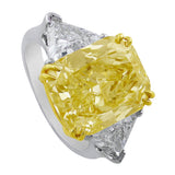 7ct Fancy Yellow Diamond Ring