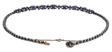 Antique Kashmir Sapphire Necklace