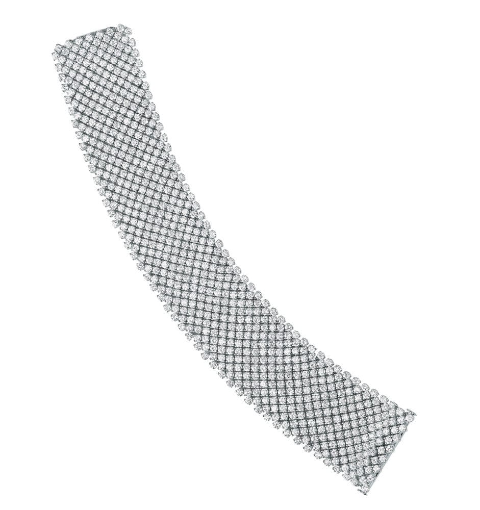 Diamond mesh best sale bracelet