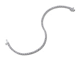 Estate 14kt White Gold Diamond Tennis Bracelet