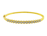 18kt Yellow Gold Diamond Bracelet