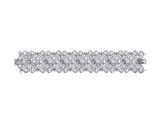 Wide Lace Diamond Bracelet