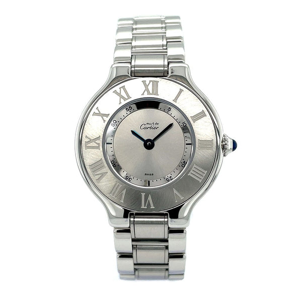 Cartier Quartz Ladies Watch Must 21 W10109T2 - Certified Pre-Owned