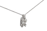 Pavé Diamond Woven Pendant