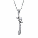 Diamond Free Form Pendant