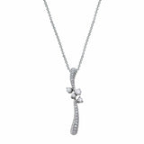 Diamond Free Form Pendant