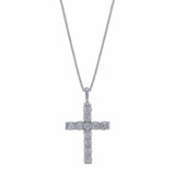 Small Diamond Cross Pendant