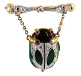 Keyless Beetle Antique Pendant Watch