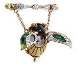 Keyless Beetle Antique Pendant Watch