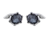 Stephen Webster Crystal Haze Hematite & Quartz CuffLinks