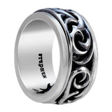 Stephen Webster Sterling Silver Thorn Rotating Band