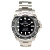 Rolex Submariner 40mm Ceramic 114060 - Pre-Owned