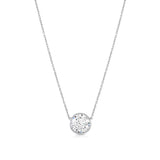 Rivière Platinum 1.80Ct Diamond Solitaire Necklace, GIA Certified