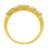 Estate Channel Set Princess Diamond Ring