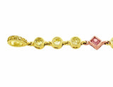 Riviera Multicolor Diamond Bracelet
