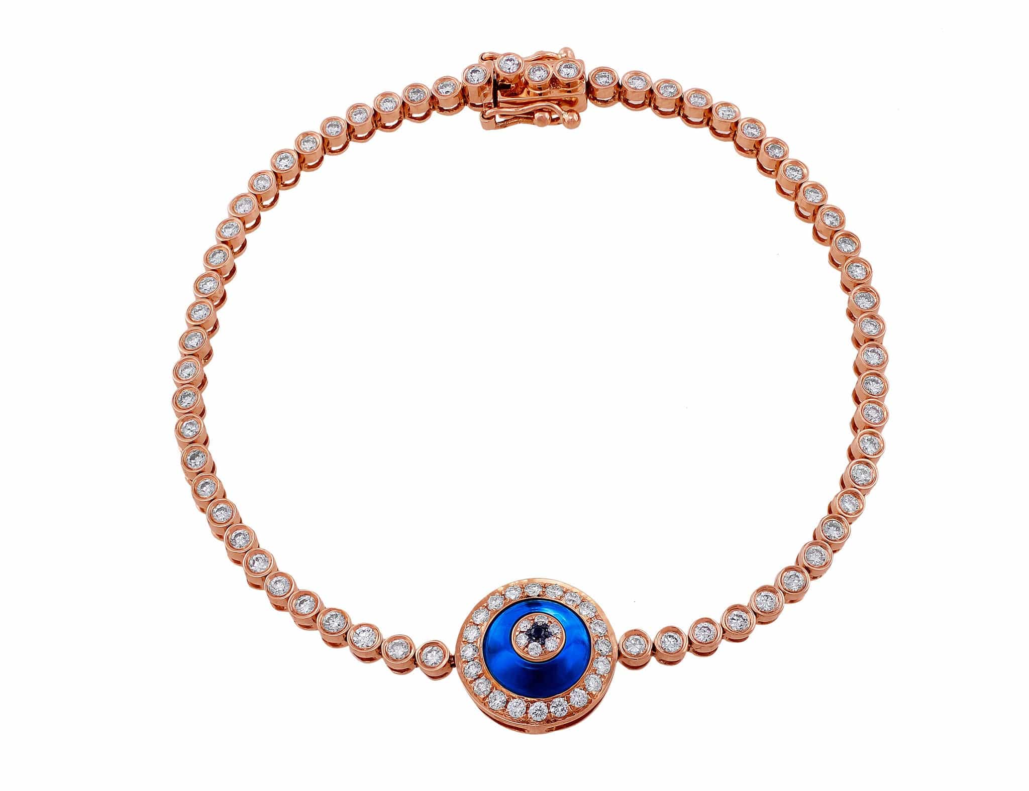 Swarovski luckily shop evil eye bracelet