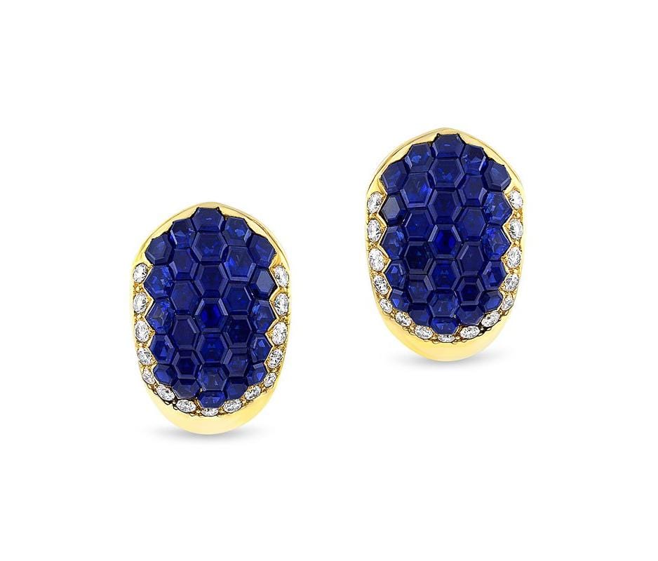Invisible cheap set earrings