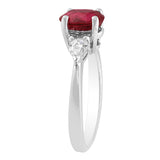 Estate 1.5ct Ruby Diamond Ring