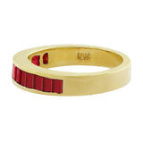 Estate Channel Set Ruby Ring