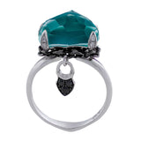 Stephen Webster Green Agate Diamond Ring