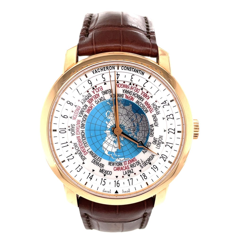Vacheron Patrimony Traditionnelle World Time 86060 000R 9640 New