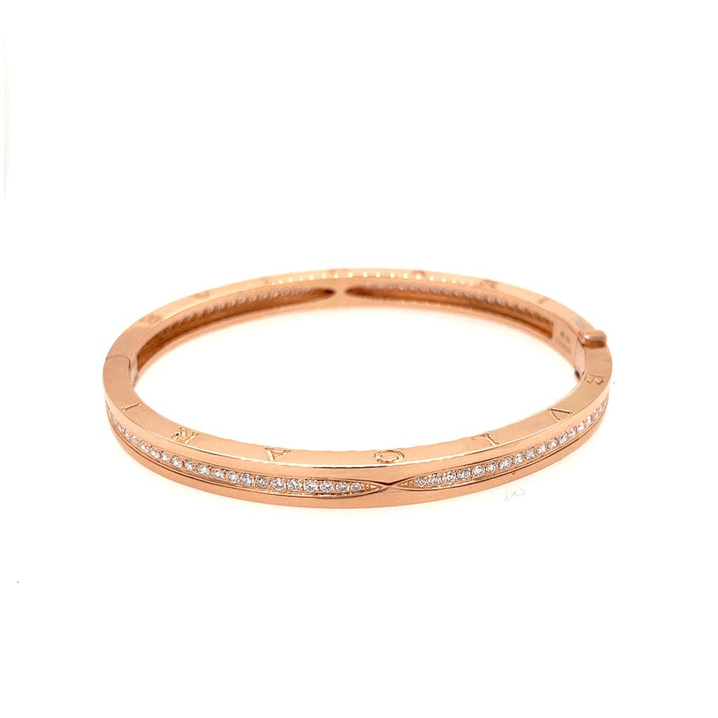 Bvlgari Bzero1 Pave Diamond Bangle