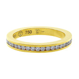 18kt Yellow Gold Diamond Eternity Band