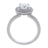 18kt White Gold Semi-Mount Setting